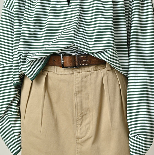 45R Two-Ply Chino Charlotte Tuck Skirt