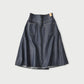 45R Rye Mugi Denim Crossover Skirt Raw