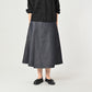 45R Rye Mugi Denim Crossover Skirt Raw