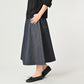 45R Rye Mugi Denim Crossover Skirt Raw