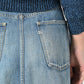 45R Rye Mugi Denim Crossover Skirt Sei