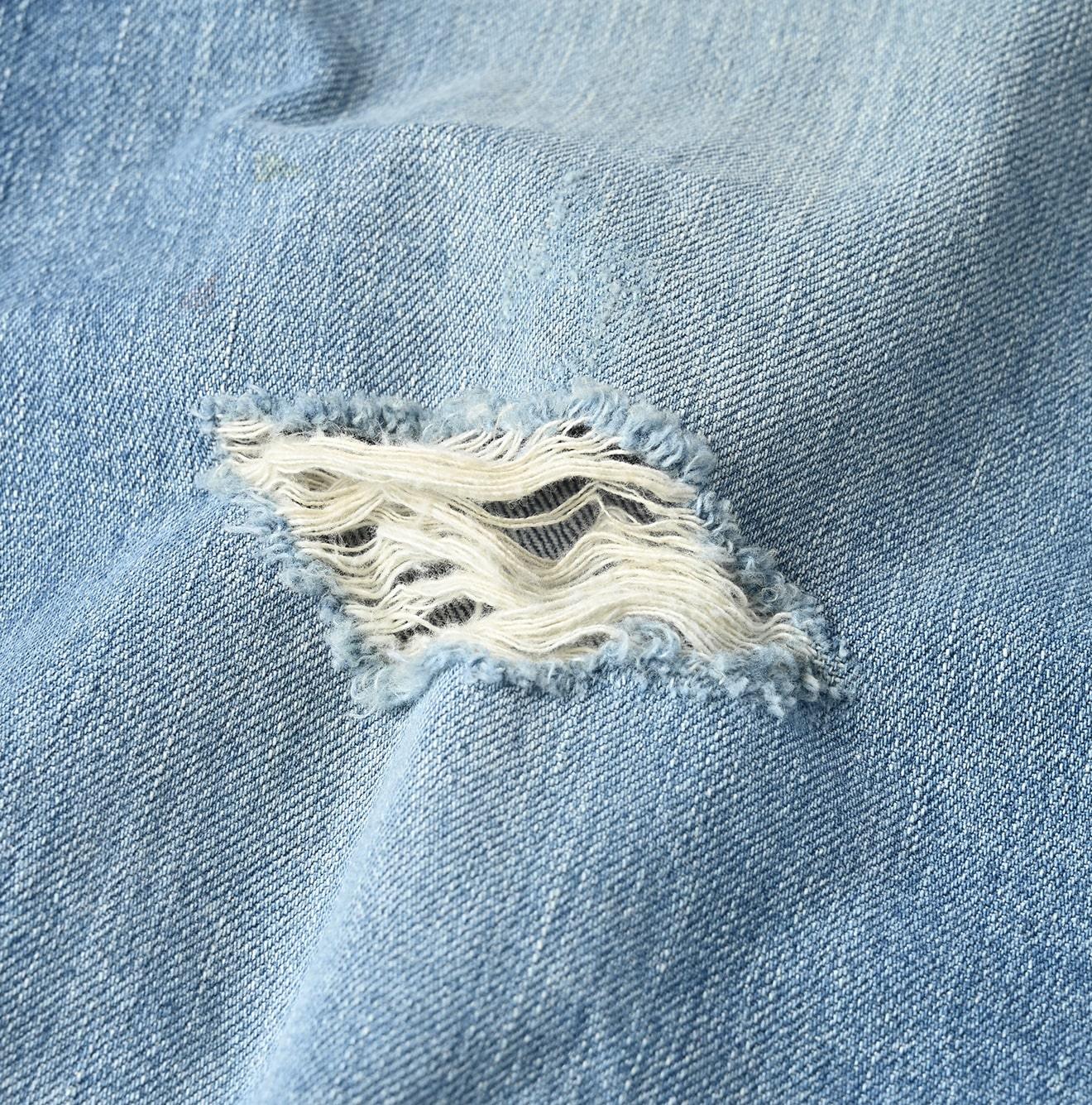 Rye Mugi Denim Crossover Skirt Sei - 45R by 45rpm studio