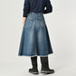 45R Rye Mugi Denim Crossover Skirt Syou