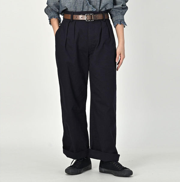 Okome Chino Charlotte Baggy Pants - 45R by 45rpm studio