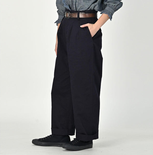 Okome Chino Charlotte Baggy Pants - 45R by 45rpm studio