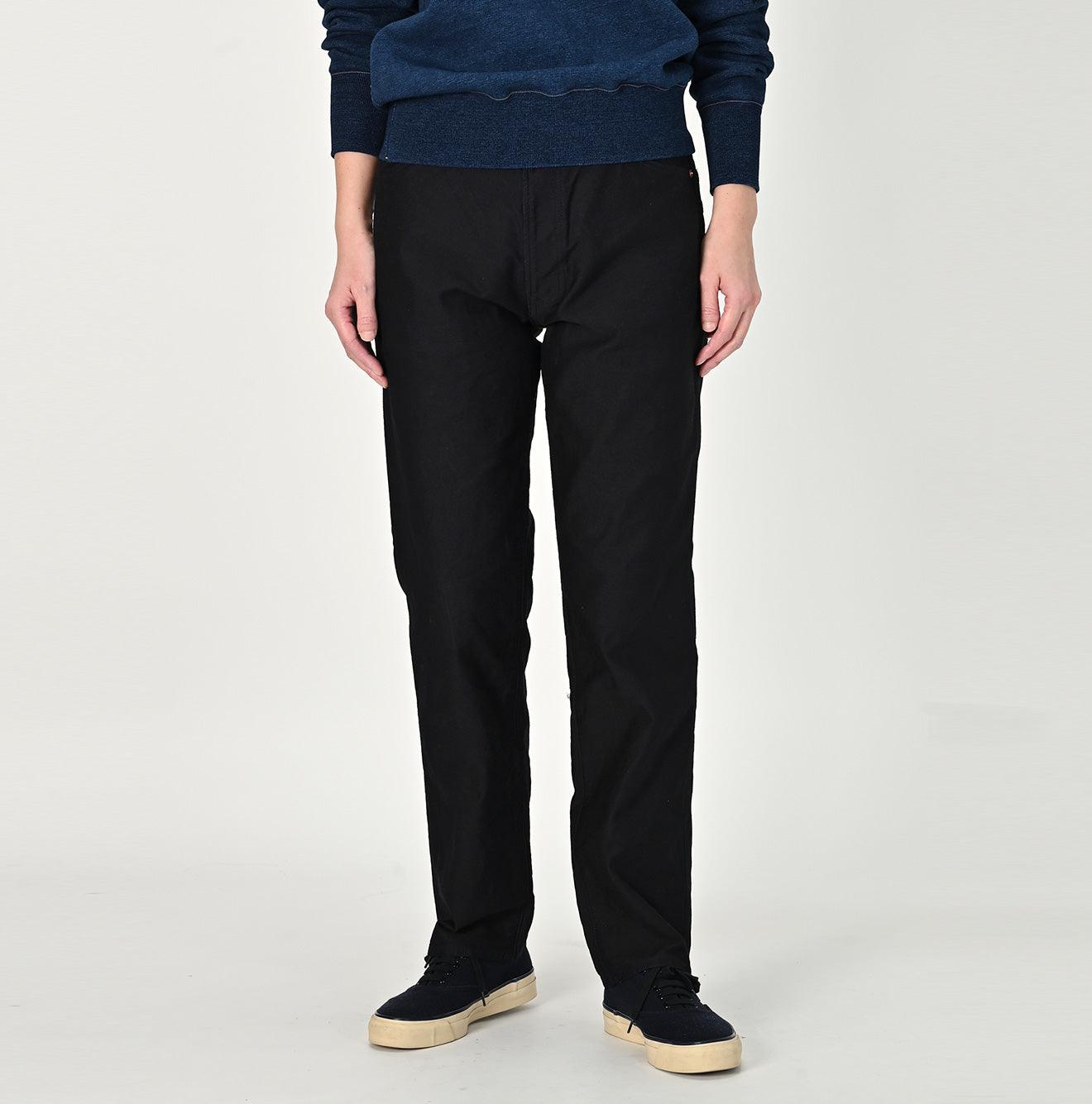 issy 様　ENOF rib knit pants ブラック　イナフ　loro Shaped Knee Trouser Black – ROA