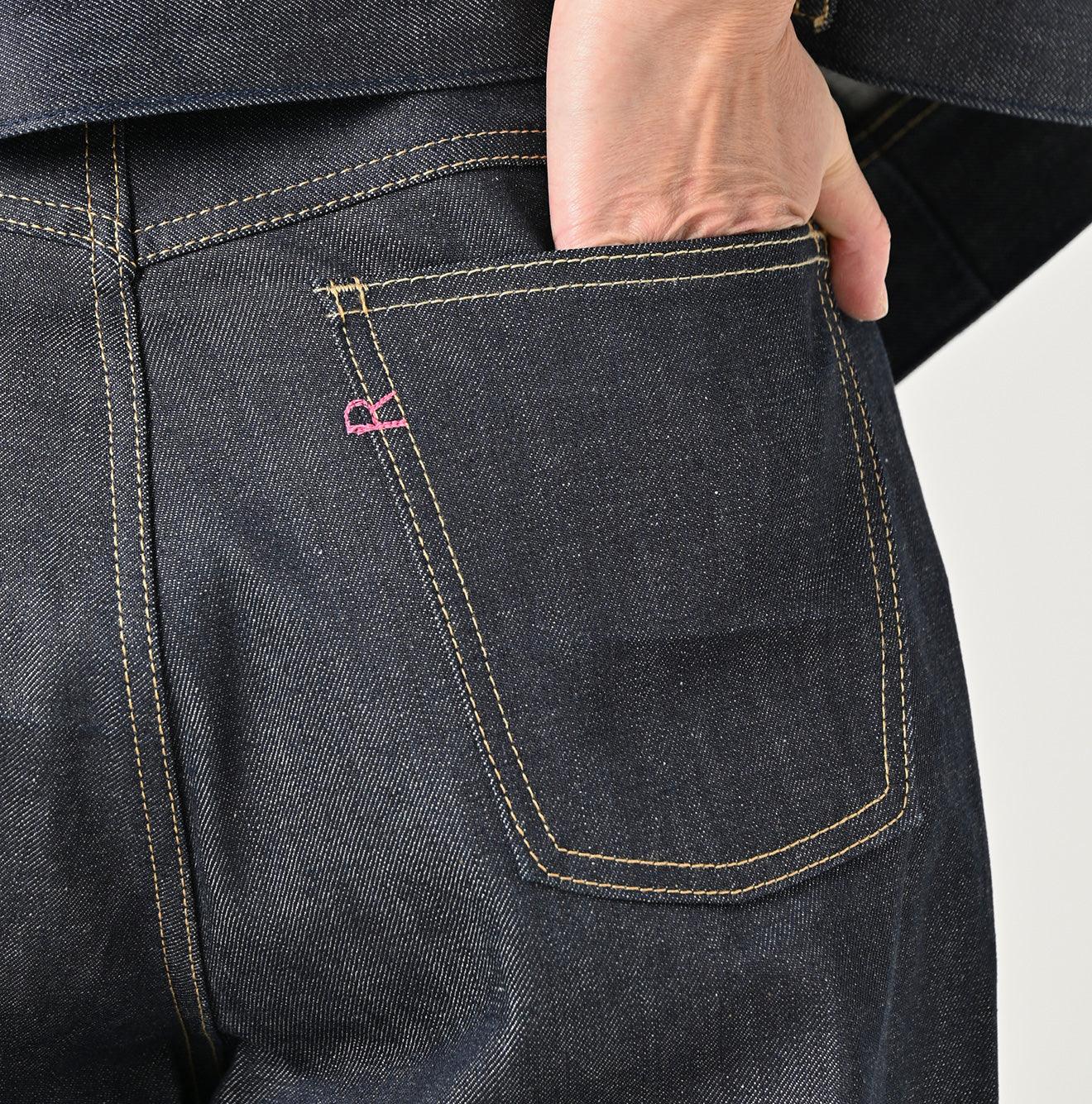 Rye Mugi Denim Charlotte5 Raw | Japanese Premium Jeans – 45R GLOBAL