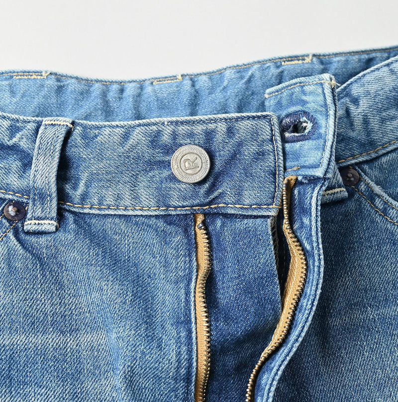 Rye Mugi Denim Stretch Momohime Distressed - 45R by 45rpm studio