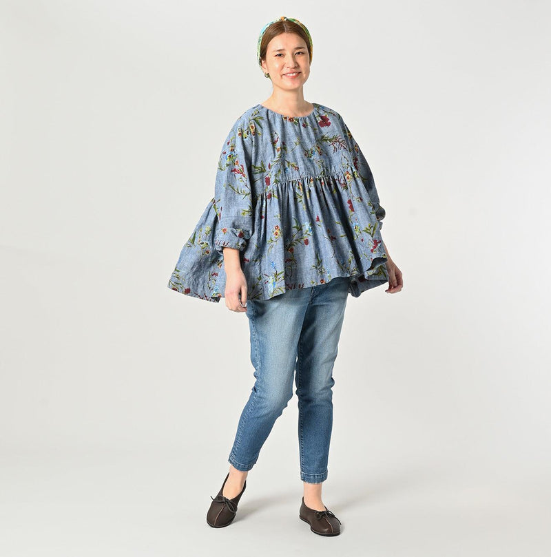 Rye Mugi Denim Stretch Momohime Distressed - 45R by 45rpm studio