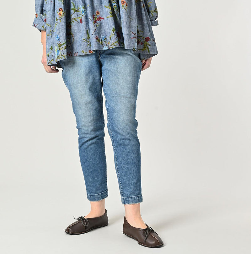 Rye Mugi Denim Stretch Momohime Distressed - 45R by 45rpm studio