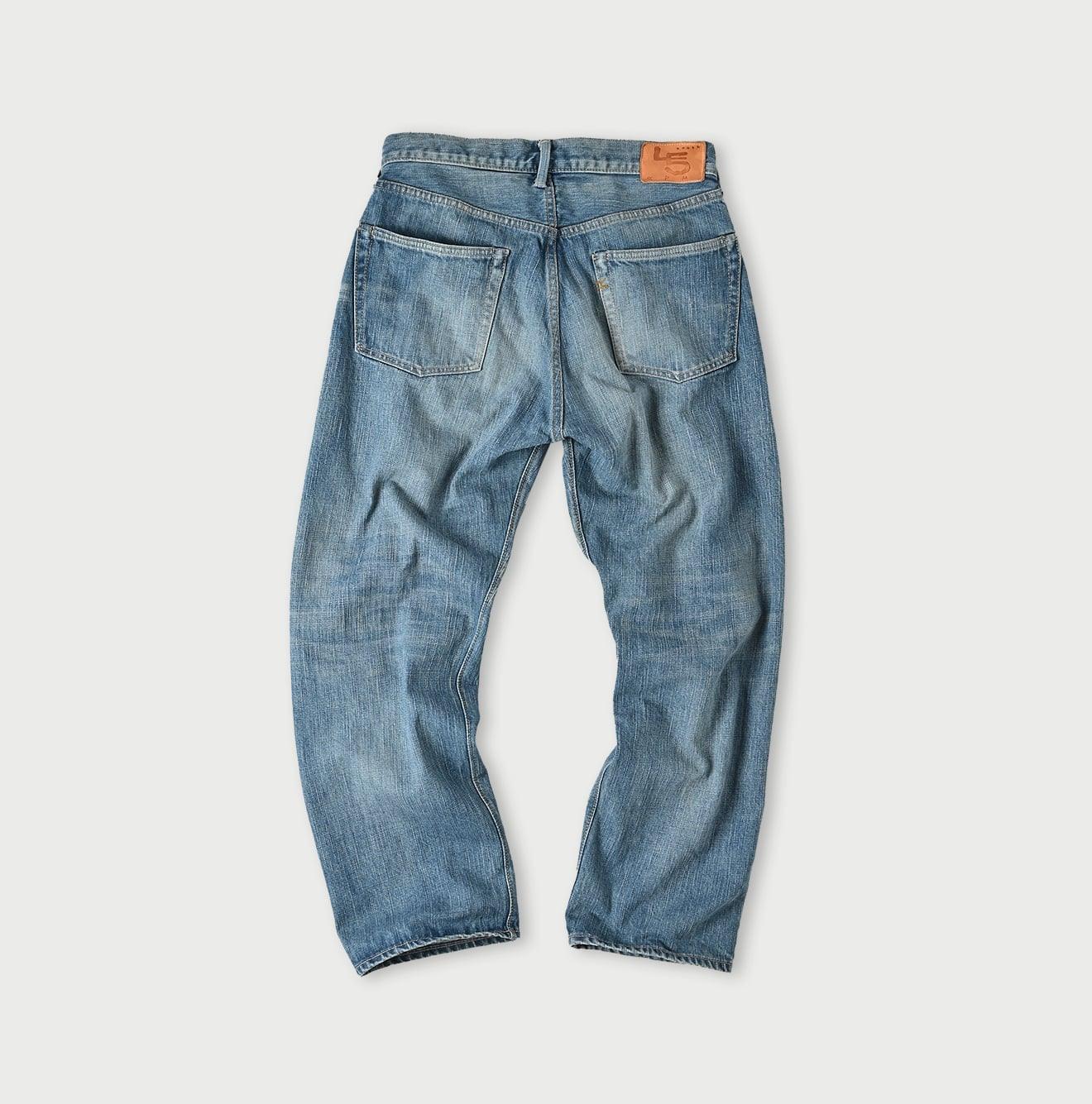 Futatabi6.5 Sorahikohime Tan | Japanese Premium Jeans – 45R GLOBAL