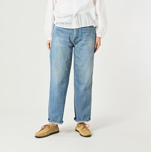 Rye Mugi Denim Charlotte5 Tan （Up to 34 In) - 45R by 45rpm studio