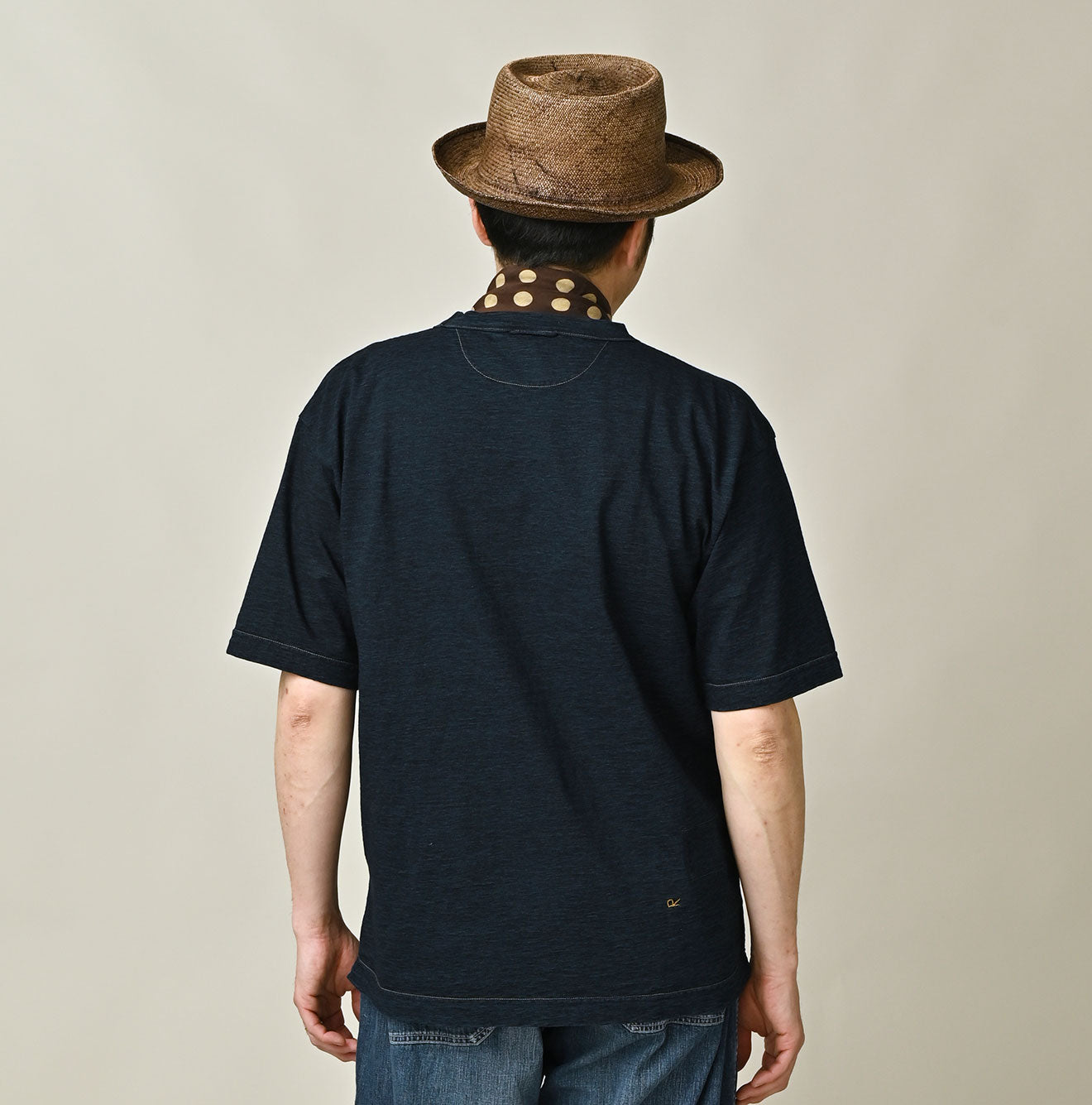 45R Indigo 45 Star 908 Short Sleeve T-shirt - Image 9