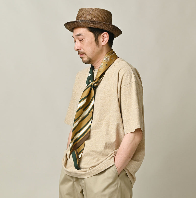 45R Ocean 908 Short Sleeve T-shirt (Top-dyed yarn)