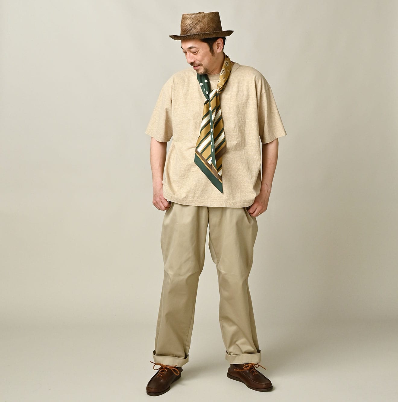 45R Ocean 908 Short Sleeve T-shirt (Top-dyed yarn)