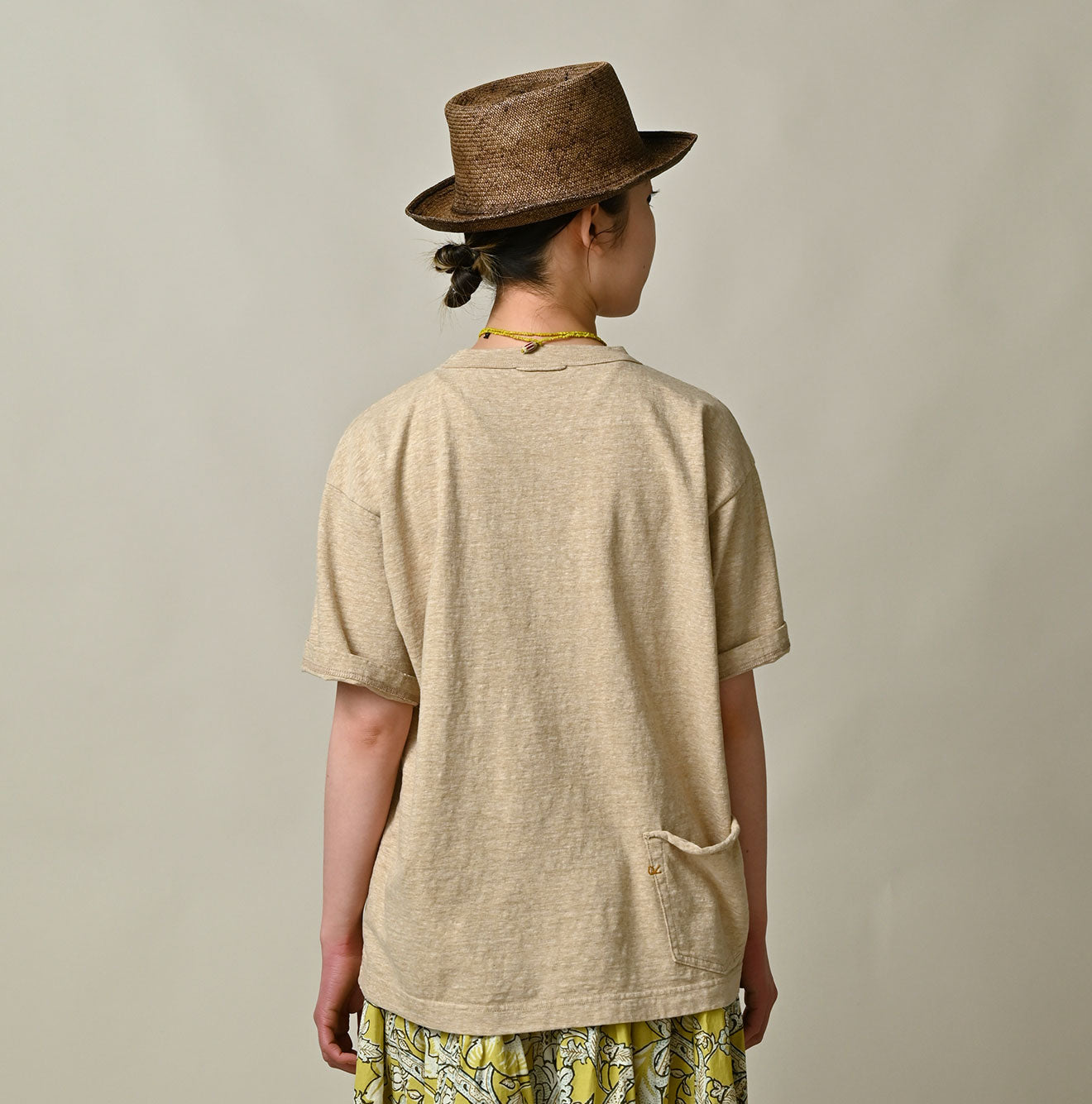 45R Ocean 908 Short Sleeve T-shirt (Top-dyed yarn) - Image 6