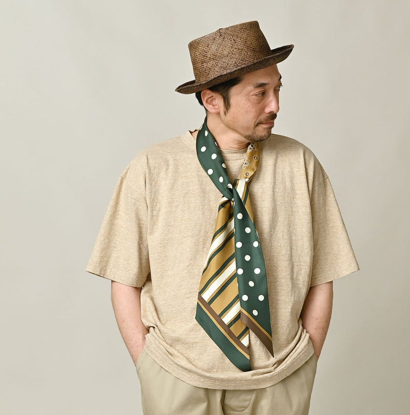 45R Ocean 908 Short Sleeve T-shirt (Top-dyed yarn)