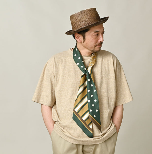 45R Ocean 908 Short Sleeve T-shirt (Top-dyed yarn)