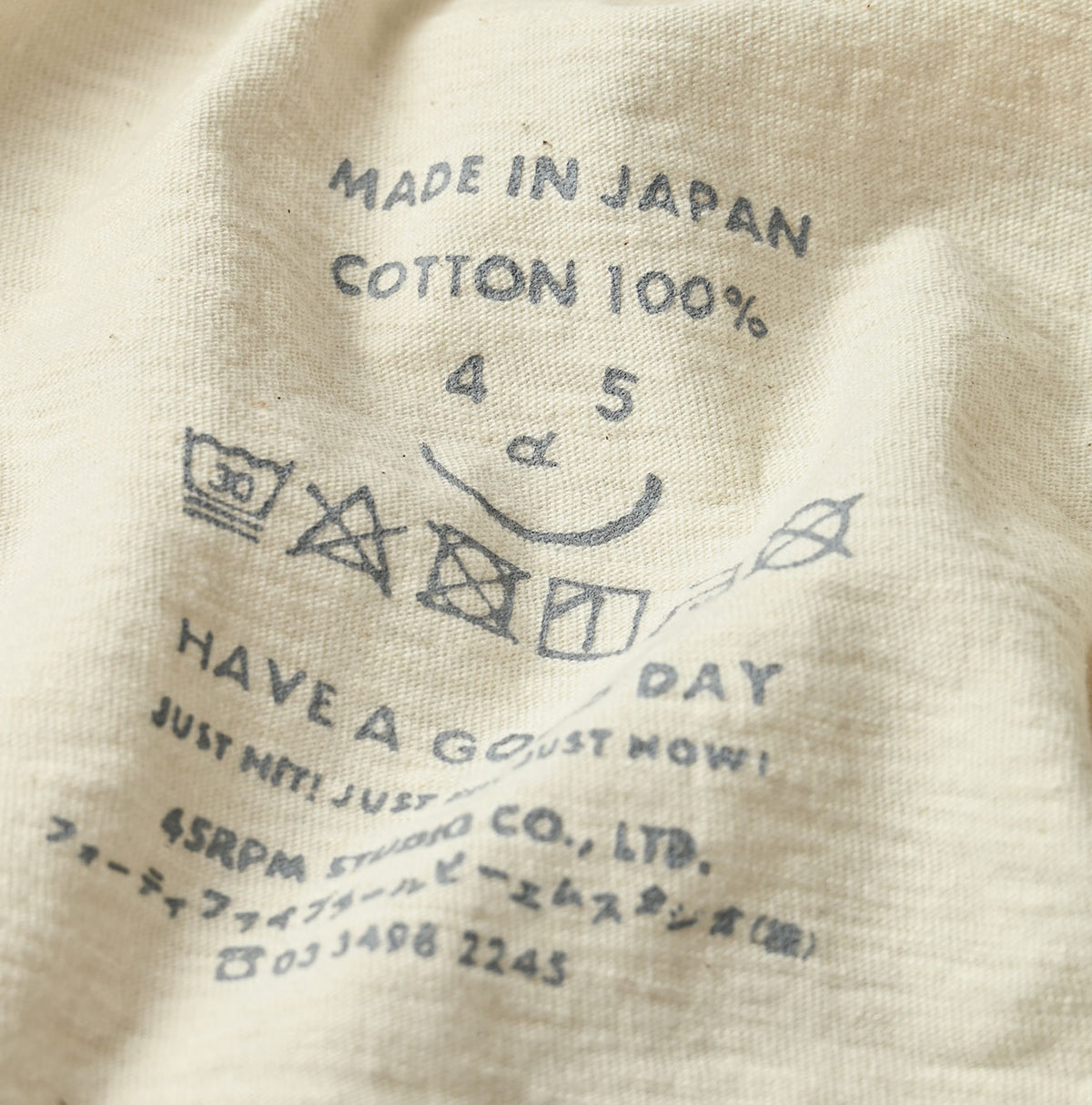 45R Tenjiku 908 V-neck T-shirt