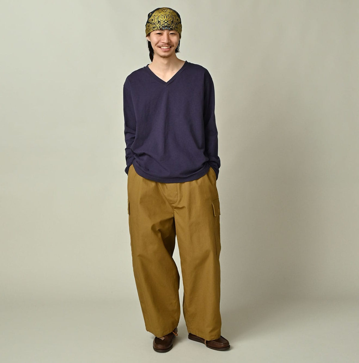 45R Tenjiku 908 V-neck T-shirt