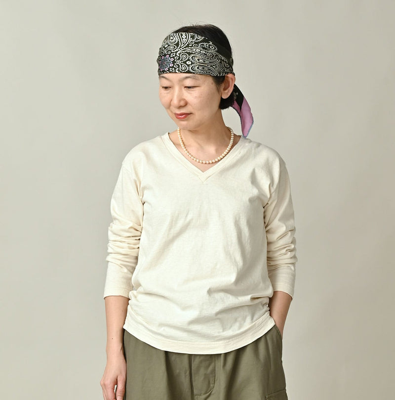 45R Tenjiku 908 V-neck T-shirt