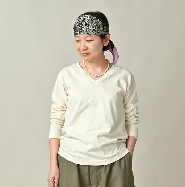 45R Tenjiku 908 V-neck T-shirt