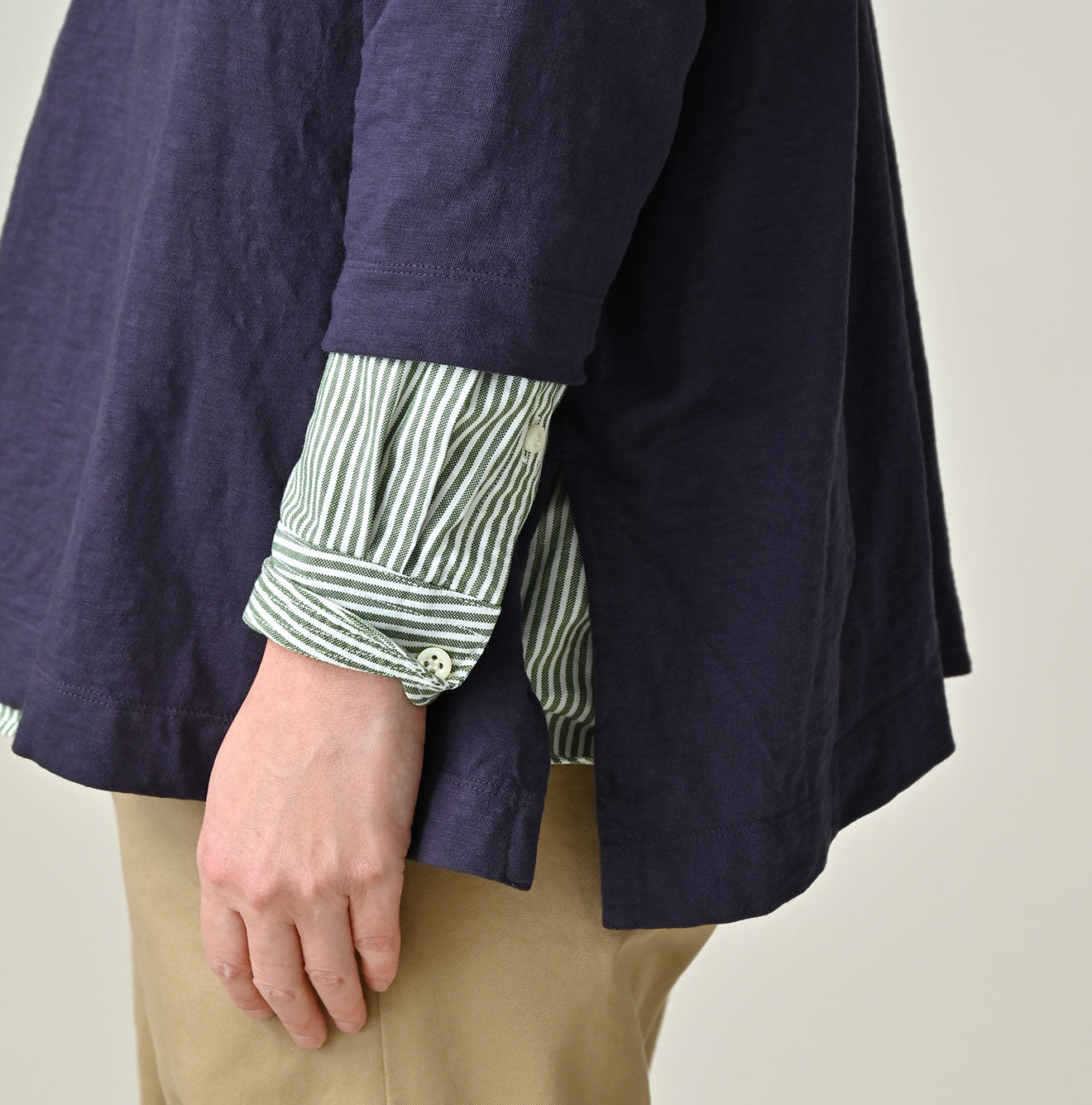 45R  リネンビッグTシャツ　45rpm Big Slit T-shirt – 45R GLOBAL
