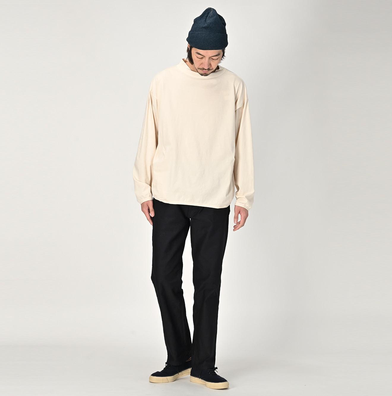 トップス Suvin Cotton Jersey Emboridery Top Mame Kurogouchi】Suvin Cotton Jersey Emboridery Top - white