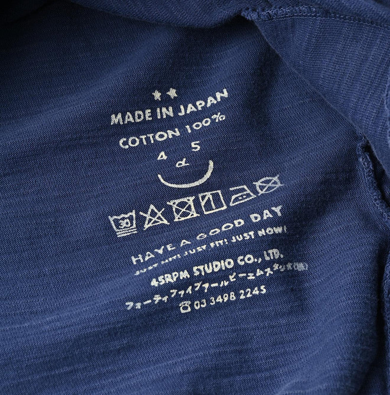 World Cotton - Supima 908 Uma T-shirt - 45R by 45rpm studio