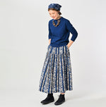 Indigo Square T-shirt - 45R by 45rpm studio