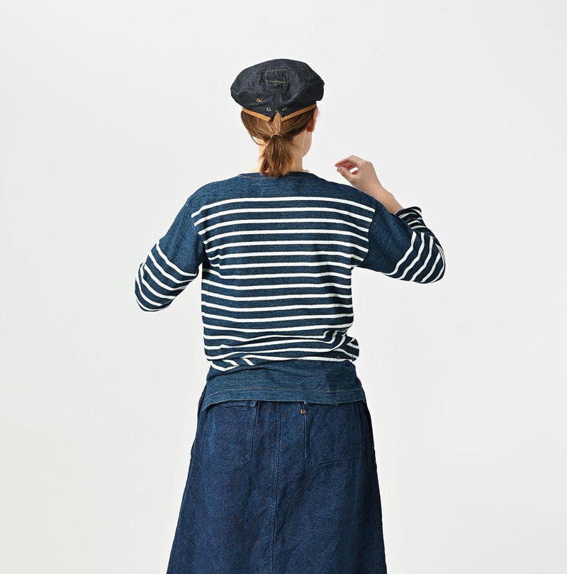 45R Indigo Basque 908 T-shirt (Size 1 & 2) - Image 6