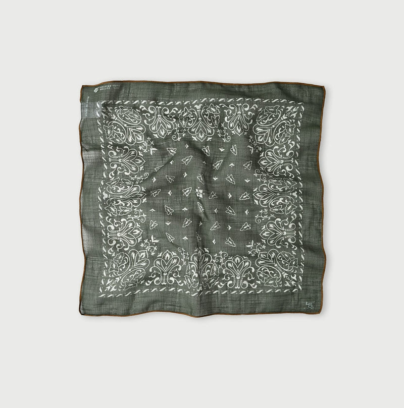 45R Gauze Fir Paisley Bandana