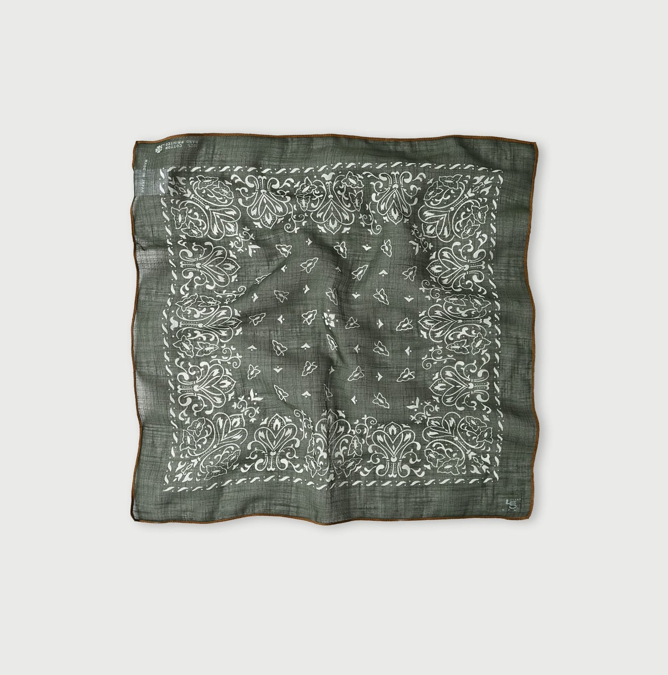 45R Gauze Fir Paisley Bandana