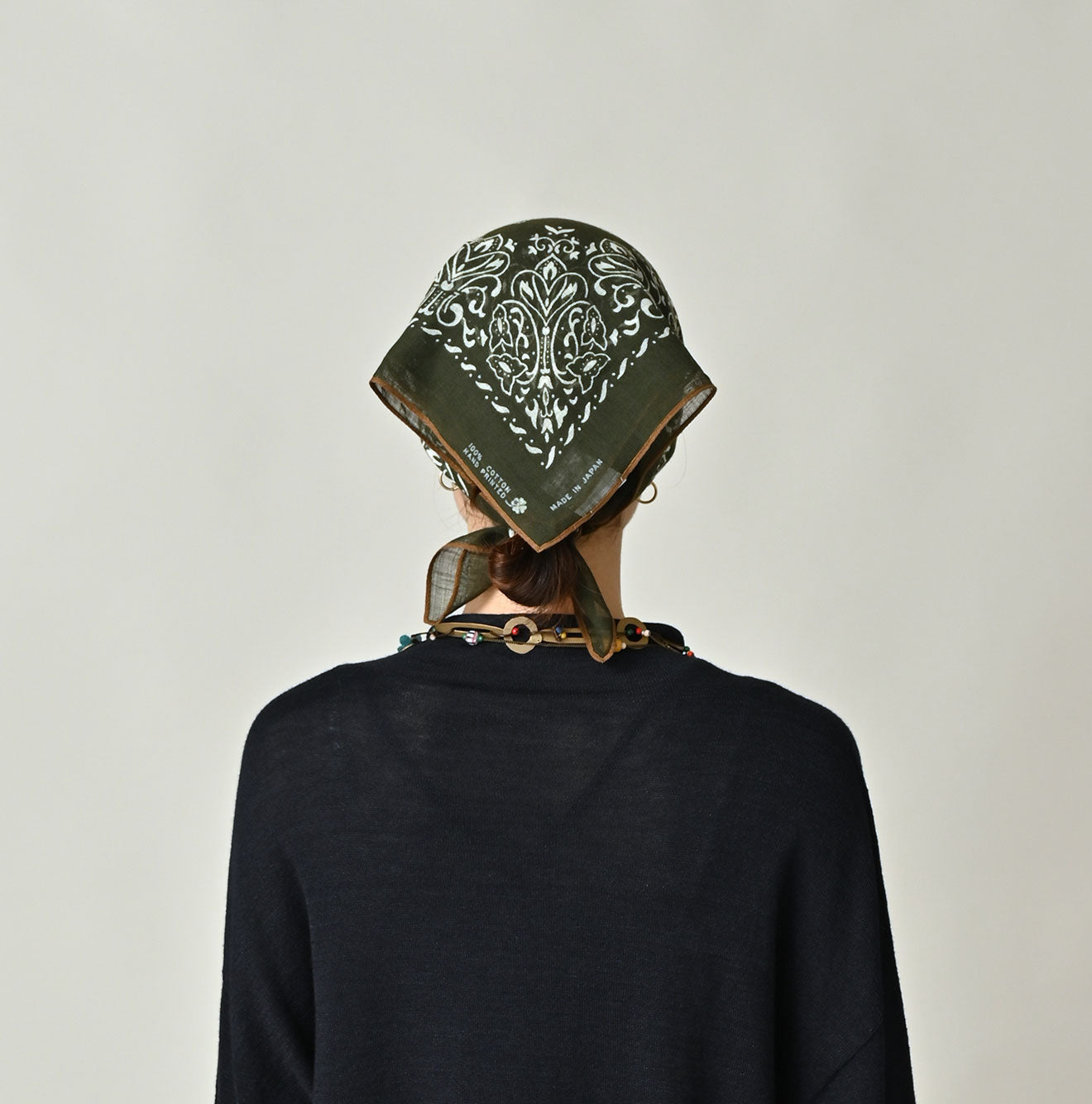 45R Gauze Fir Paisley Bandana