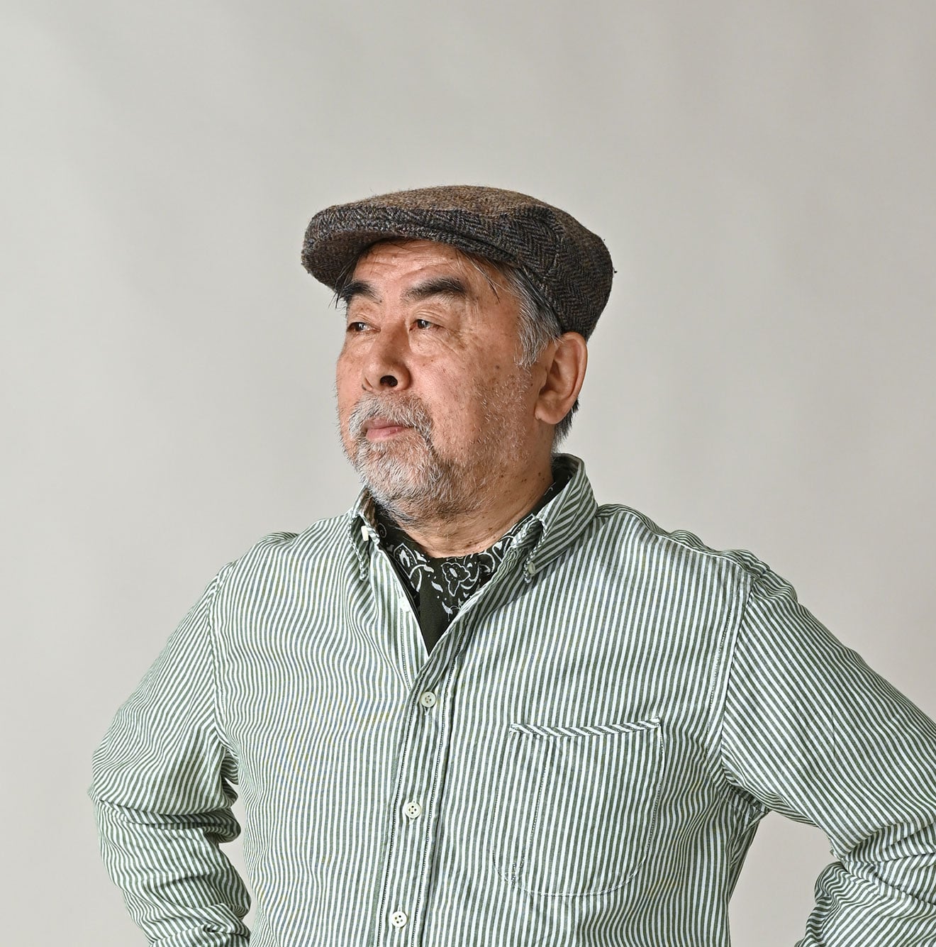 45R Gauze Fir Paisley Bandana