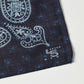 45R Indigo Gauze Paisley Bandana