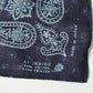 45R Indigo Gauze Paisley Bandana