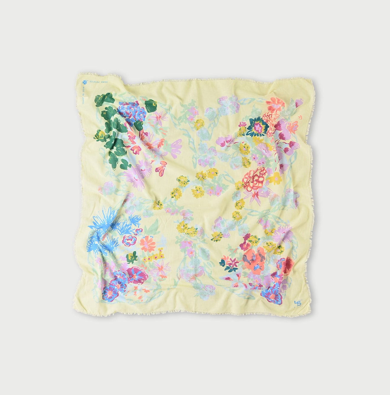 45R Gauze Flower Wreath FUROSHIKii