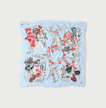 Gauze Flower Wreath FUROSHIKii - 45R by 45rpm studio