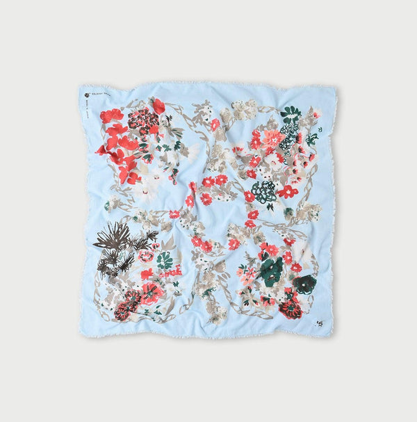 Gauze Flower Wreath FUROSHIKii - 45R by 45rpm studio