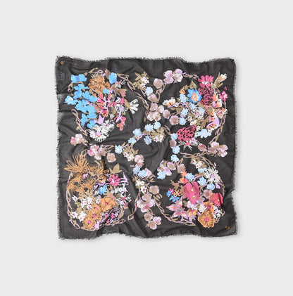 45R Gauze Flower Wreath FUROSHIKii