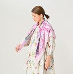 Gauze Flower Wreath FUROSHIKii - 45R by 45rpm studio