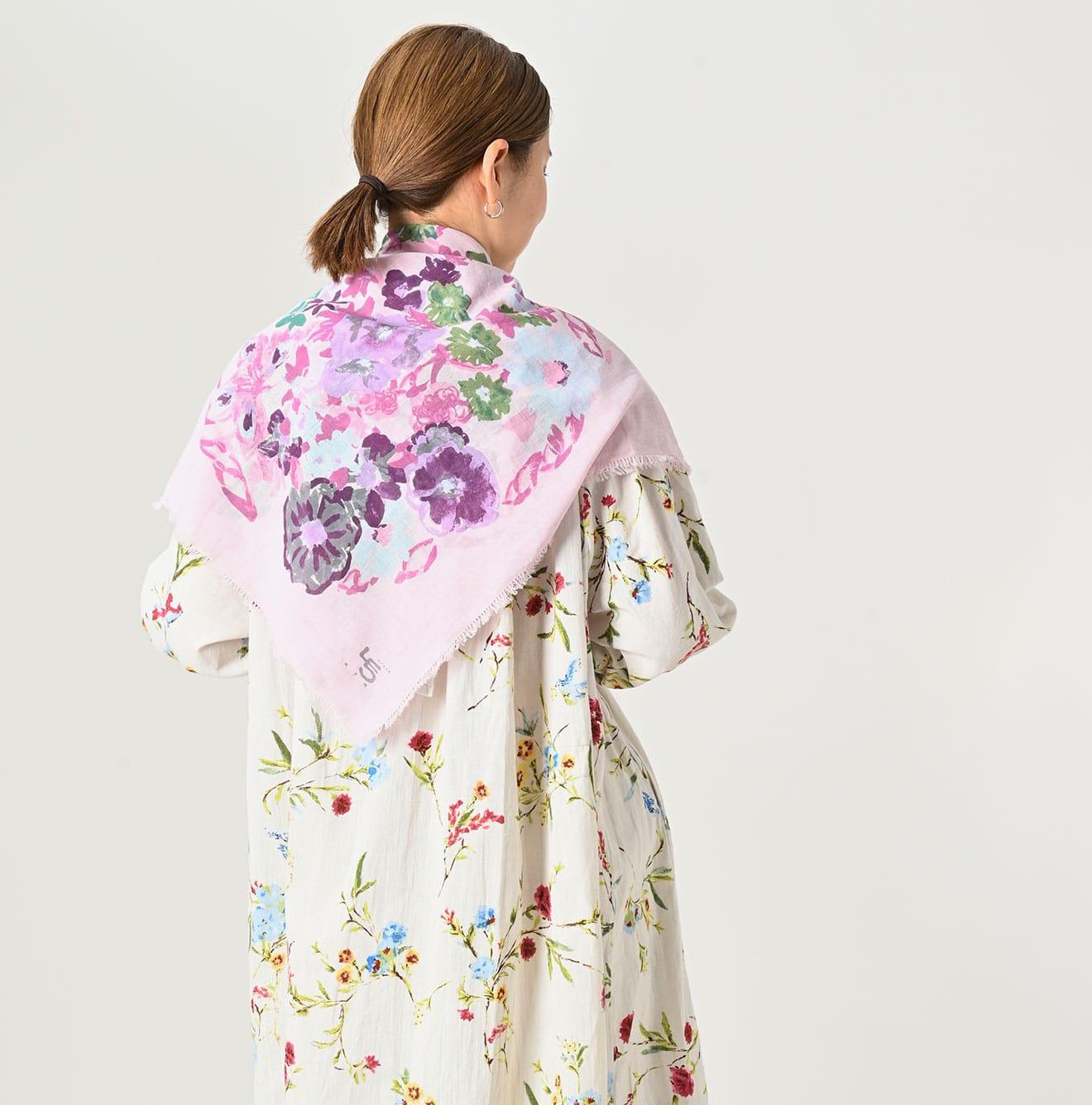rouchi 花魁 Gauze Flower Wreath FUROSHIKii – 45R GLOBAL