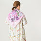 45R Gauze Flower Wreath FUROSHIKii