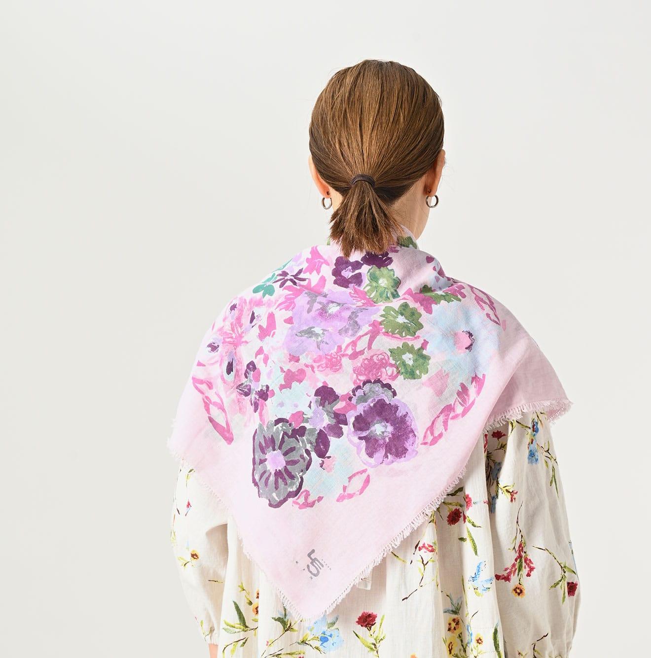 Gauze Flower Wreath FUROSHIKii - 45R by 45rpm studio - Image 5