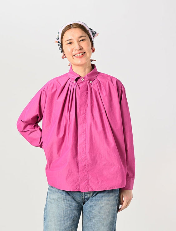 Miko Oceean Tuck Buttondown Blouse