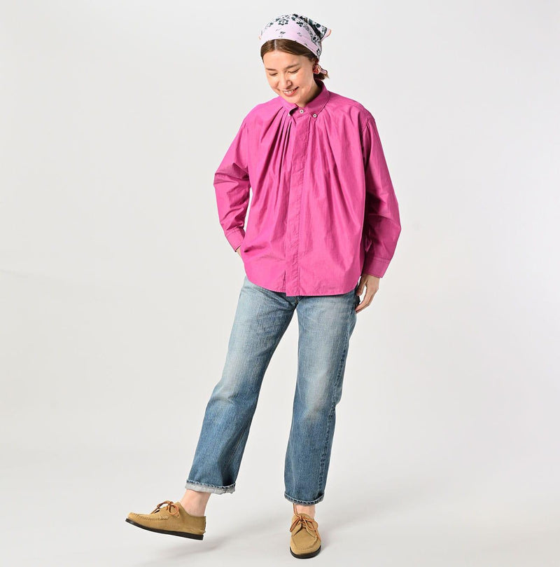 Miko Oceean Tuck Buttondown Blouse - 45R by 45rpm studio - Image 4