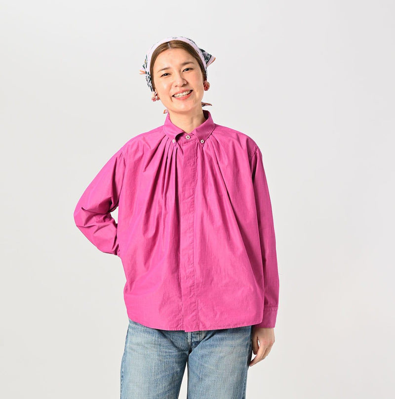 Miko Oceean Tuck Buttondown Blouse - 45R by 45rpm studio - Image 5