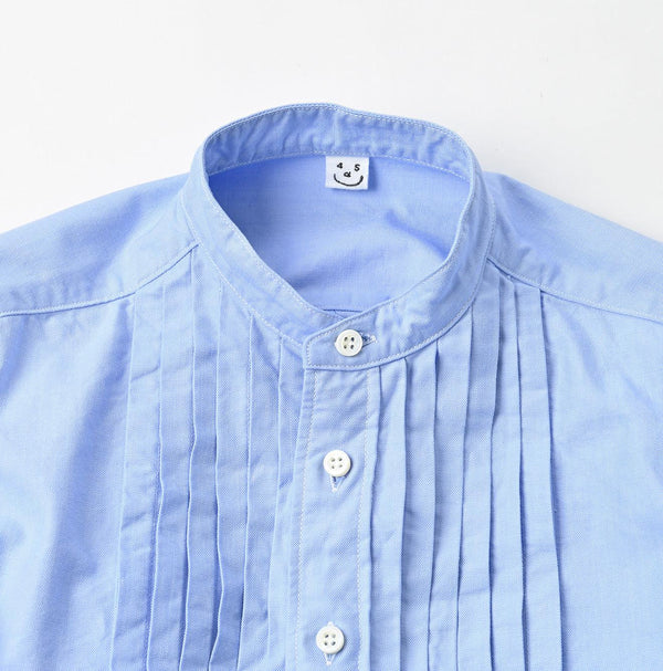 Supima Oxford 908 Pintuck Shirt - 45R by 45rpm studio