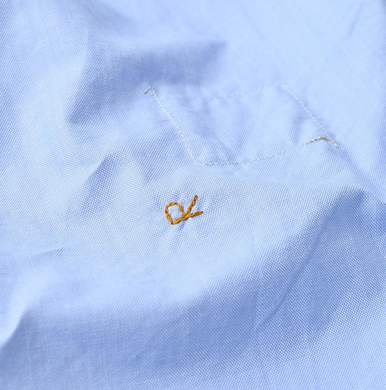 Supima Oxford 908 Pintuck Shirt - 45R by 45rpm studio - Image 17